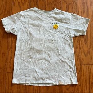 Smiley Face Youth Medium T-Shirt Simply Southern Feeling Happy Lucky Blessed